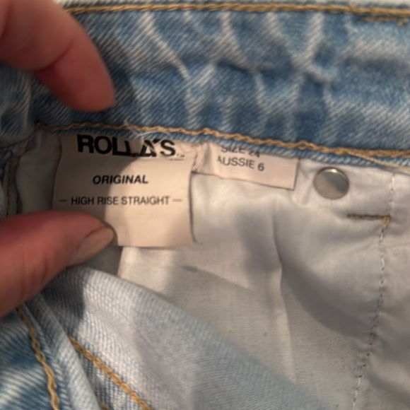 Rollas High Rise Straight - Picture 9 of 9